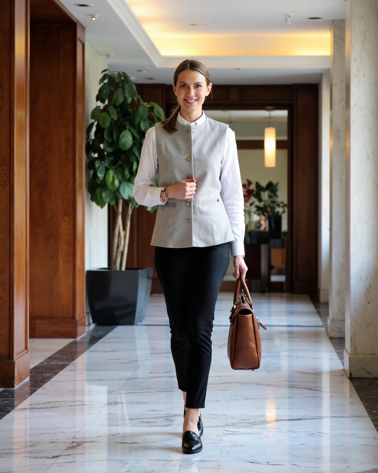 Template example Business Casual 3 (female)